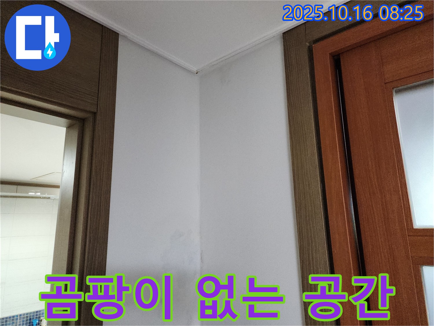 곰팡이 없는 깨끗한 공간 - 누수 공사 - 쾌적한 환경 조성