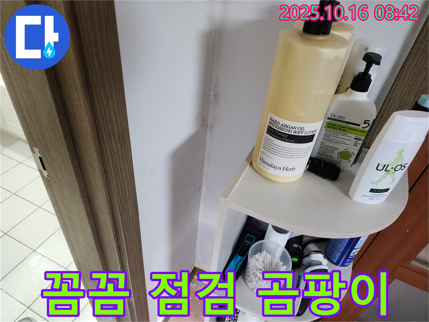 양주 남면 경신리 욕실 곰팡이 - 꼼꼼한 누수 점검으로 확실하게 해결!