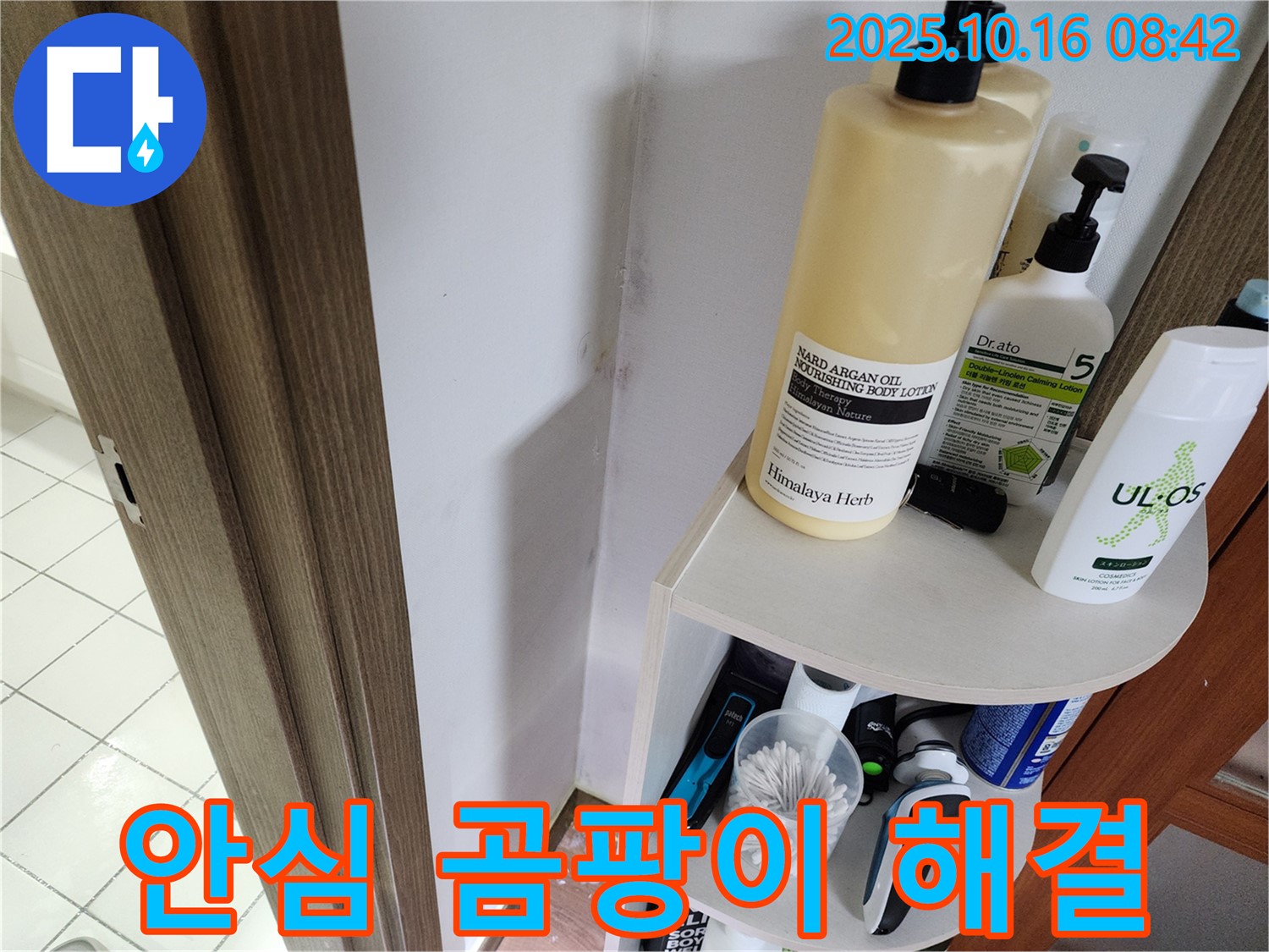 양주 남면 경신리 욕실 곰팡이 - 누수 문제 해결로 이제 안심하고 사용하세요!