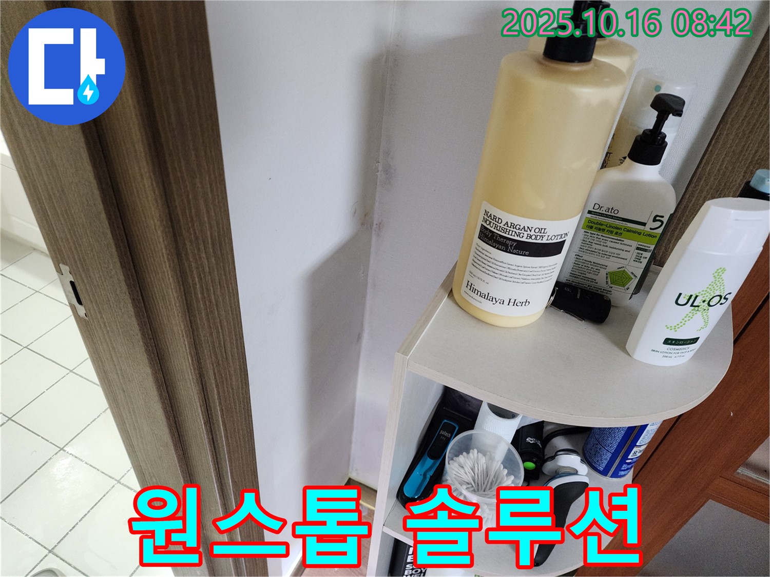 양주시 남면 경신리 욕실 곰팡이 - 누수 원인부터 곰팡이 제거까지 원스톱 해결!