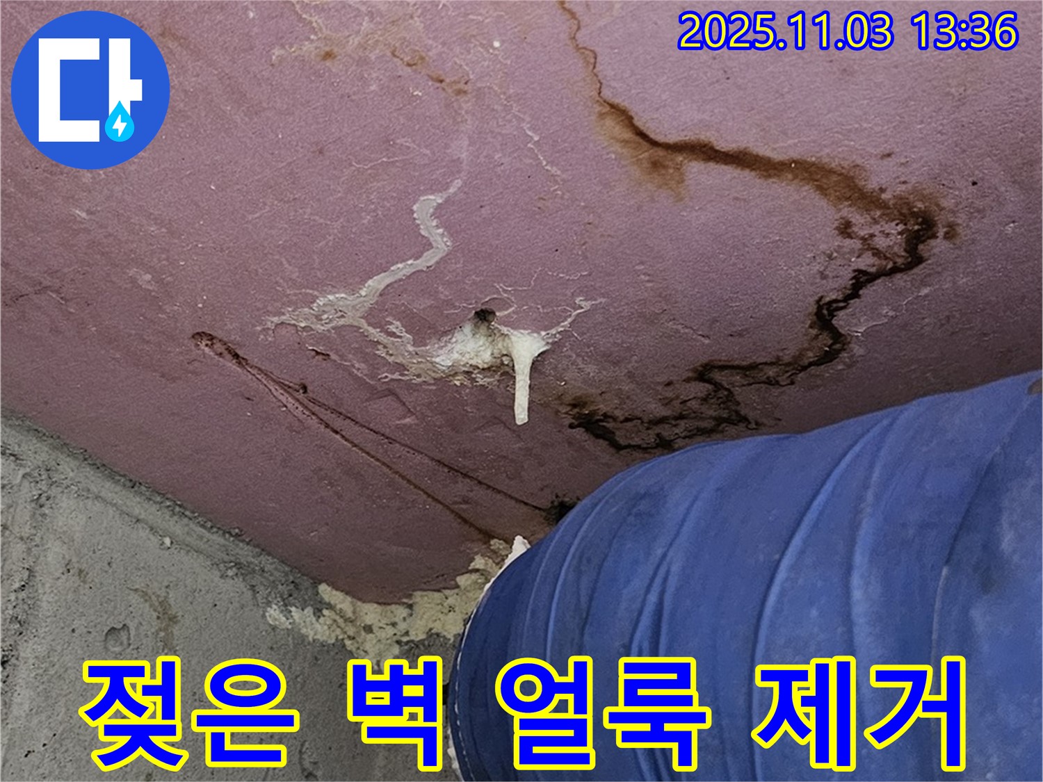 양천구에서 발생한 누수로 인한 젖은 벽과 얼룩 제거 전문 - 완벽한 복원 및 재발 방지