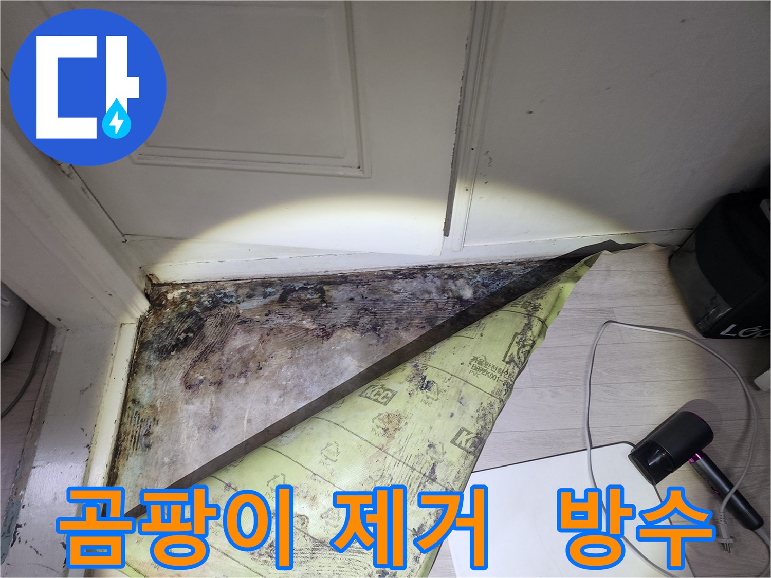 양재2동 현대빌라 누수 - 곰팡이 제거 후 완벽한 방수 공사