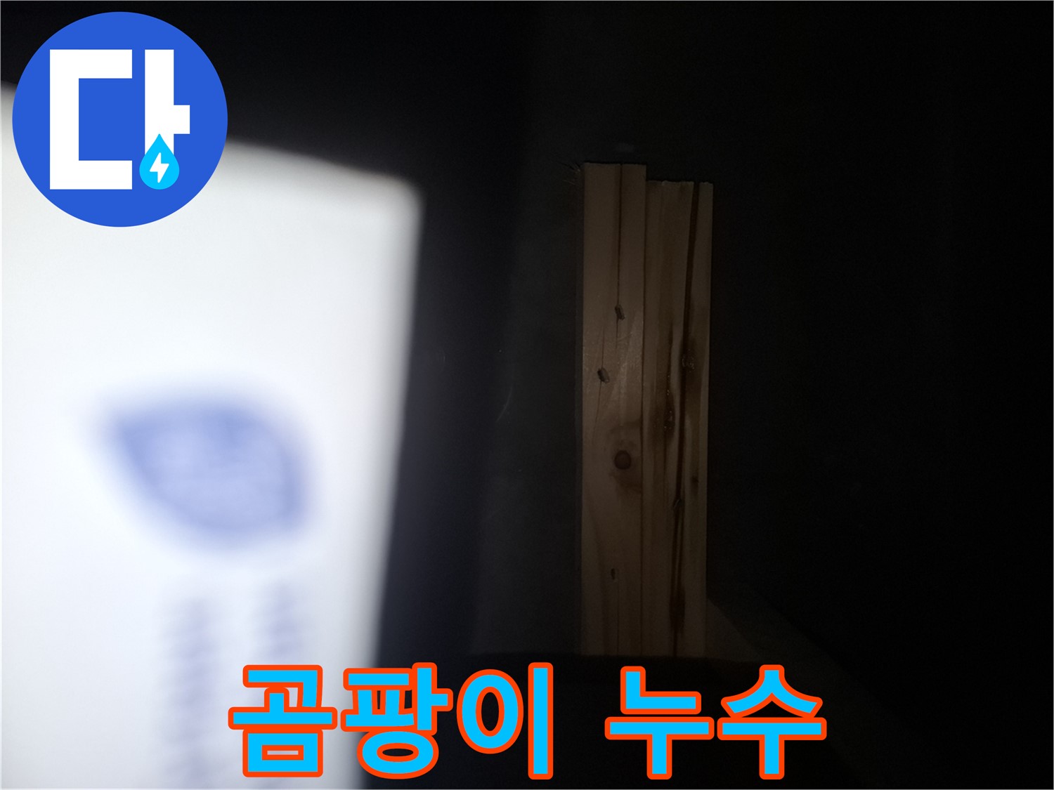 수원 팔달구 신풍동 누수 - 곰팡이와 누수 동시 발생 - 한 번에 해결해 드립니다.