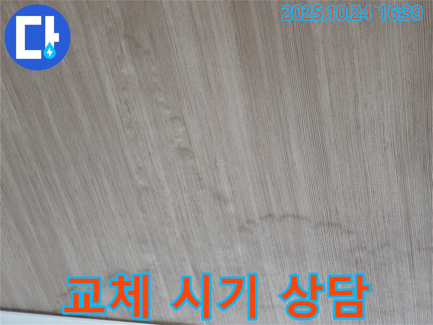 양주 봉우로 누수 - 젖은 장판과 곰팡이 문제, 장판 교체 시기를 상담해 드립니다.