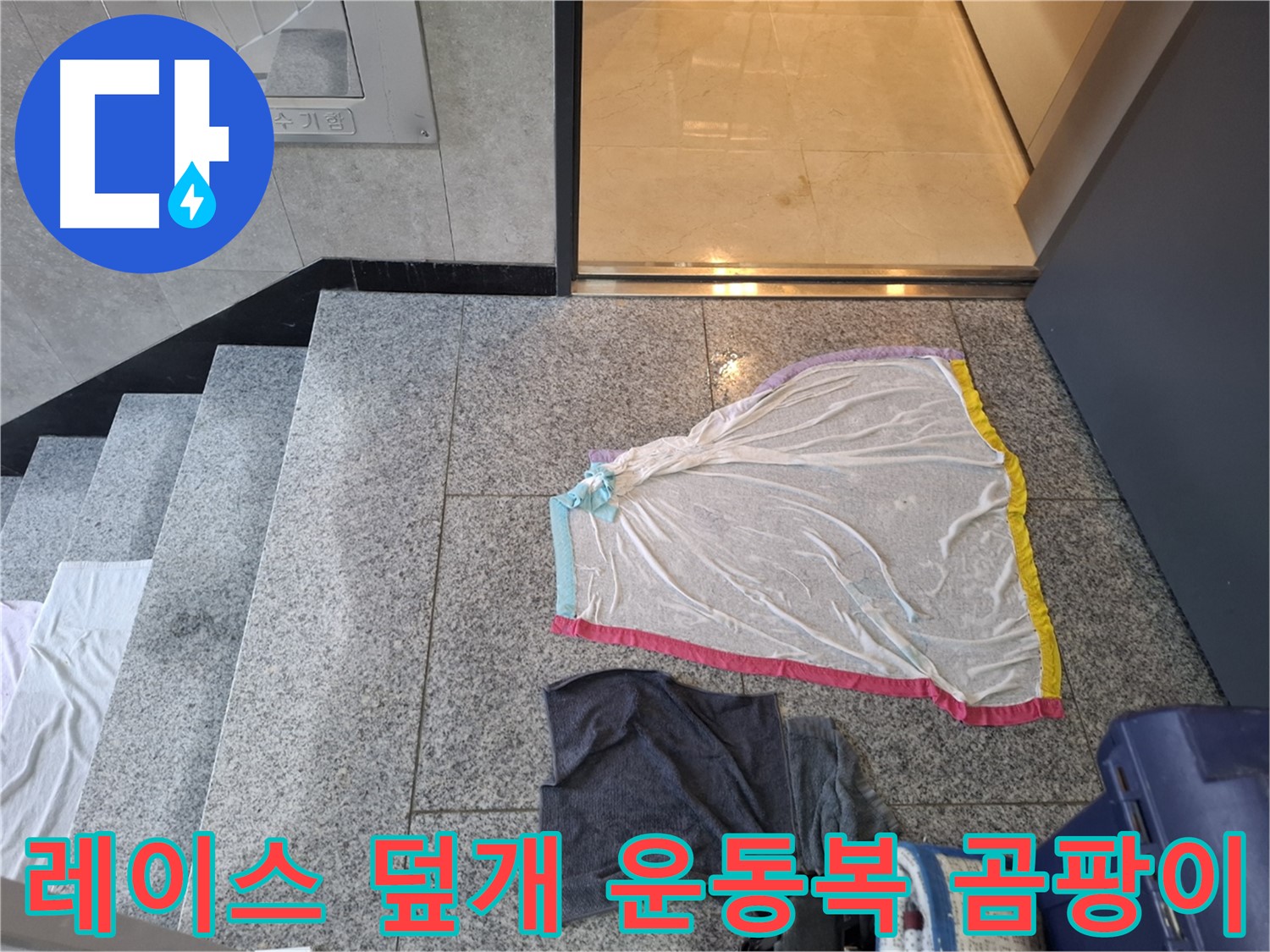 레이스 덮개와 운동복 - 곰팡이 놀이터?