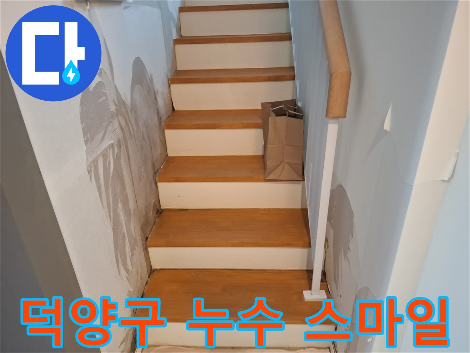 젖은 벽 - 윗집과 웃으며 해결!