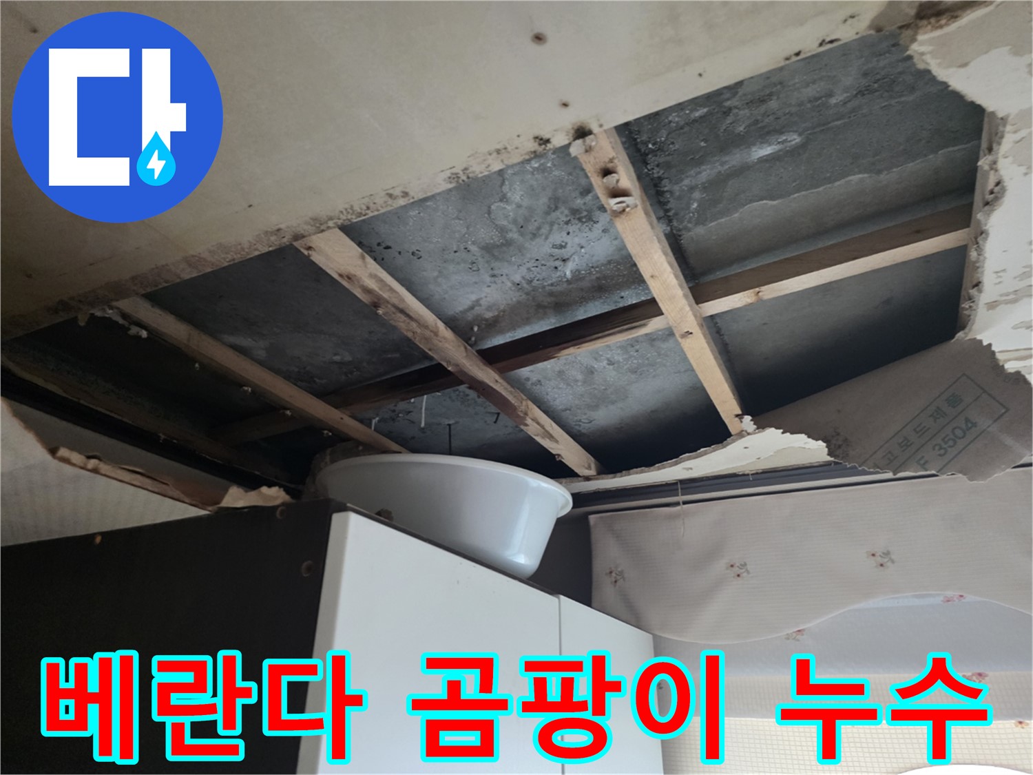 베란다 곰팡이 - 안양동 누수와 건강의 연관성