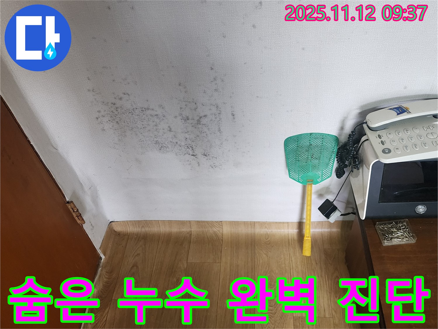 벽 곰팡이 - 숨은 누수까지 찾아 완벽하게 해결해 드립니다 - 포천 누수탐지 전문