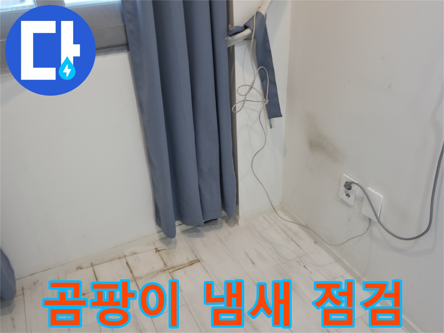 관악구 누수 - 벽 곰팡이 냄새 문제 - 정확한 누수 진단