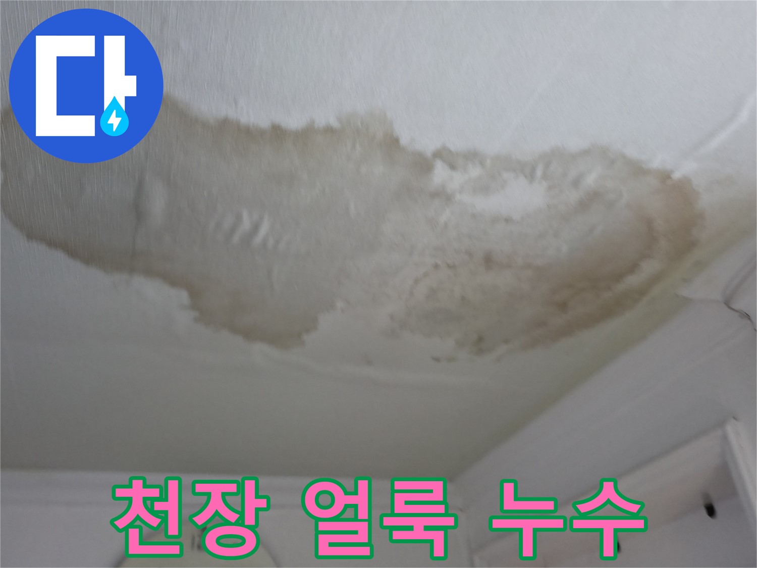 영등포구 대림동 현대아파트 천장 얼룩 - 누수 흔적