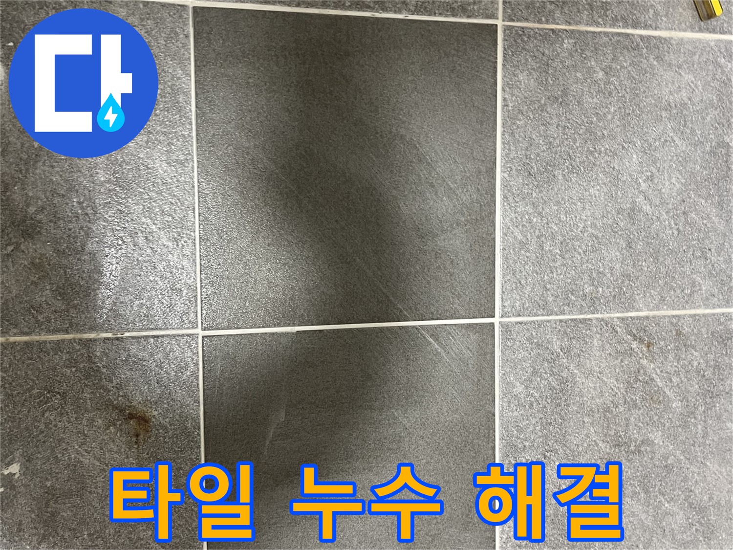의정부 가능동 목인아트빌라 타일 누수 - 누수탐지 전문 업체가 정확한 진단과 책임 시공으로 해결했습니다.