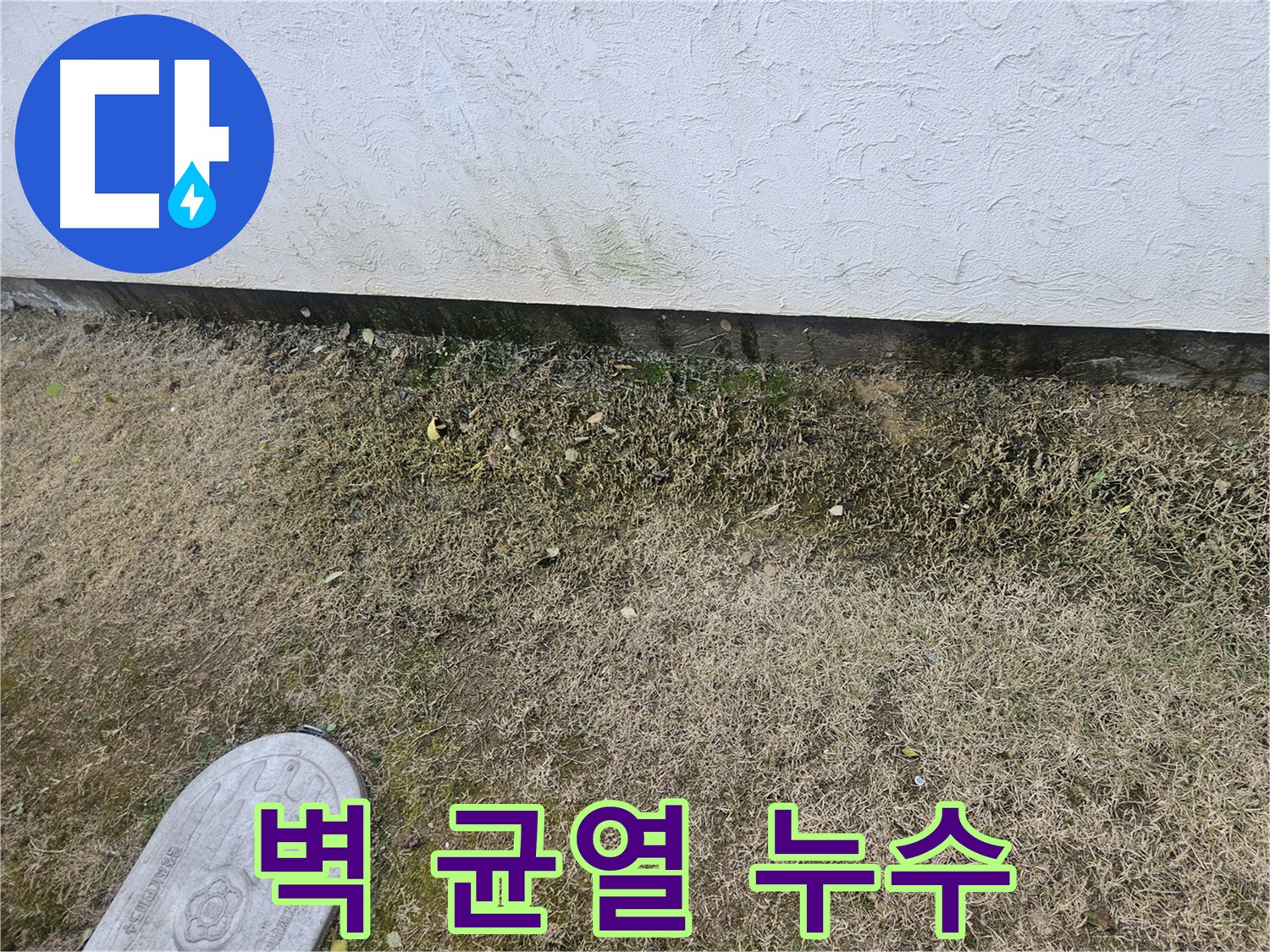 이천 증신로 누수 - 오래된 주택 벽 균열에서 시작된 누수