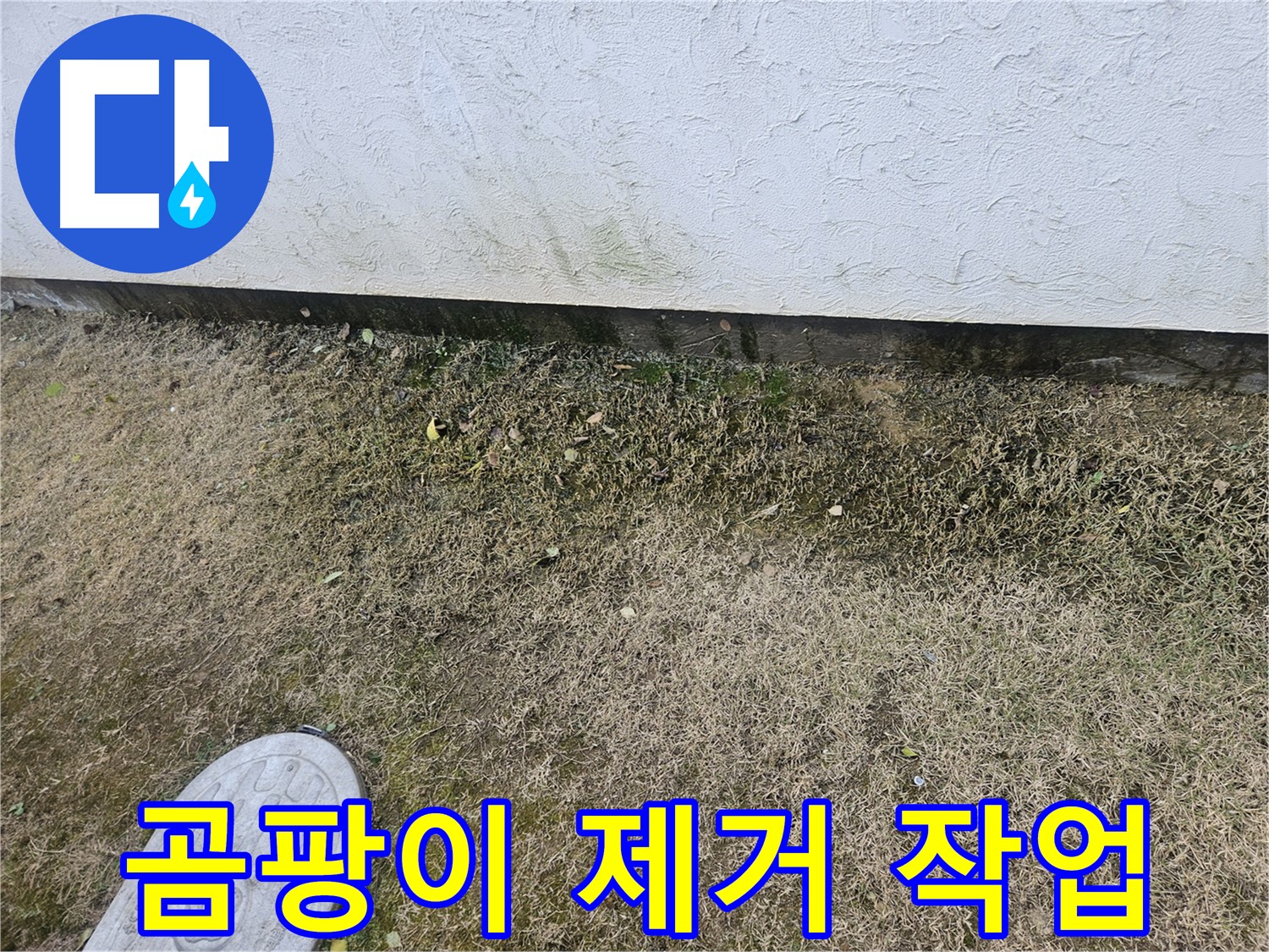 이천 창전동 누수 - 베란다 천장 곰팡이 제거 및 방지 작업