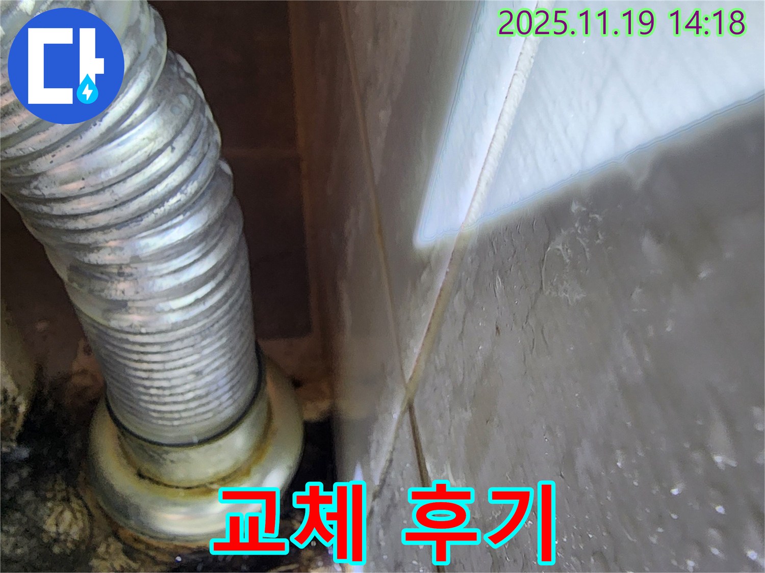 세탁기 주름관 교체 후기 - 만족스러운 결과