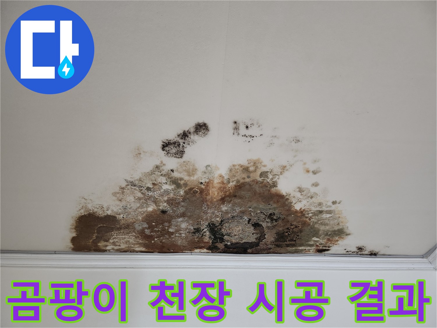 마포구 용강동 누수, 곰팡이 천장 - 꼼꼼한 시공, 확실한 결과 보장