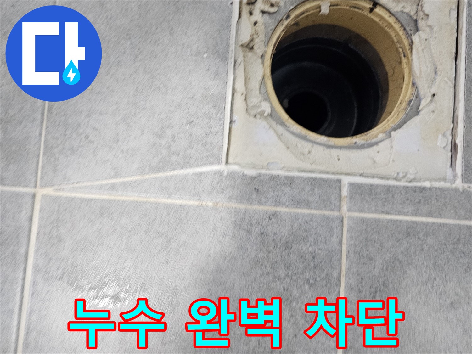 욕실 배수구 누수 완벽 차단 - 안심하고 사용하세요