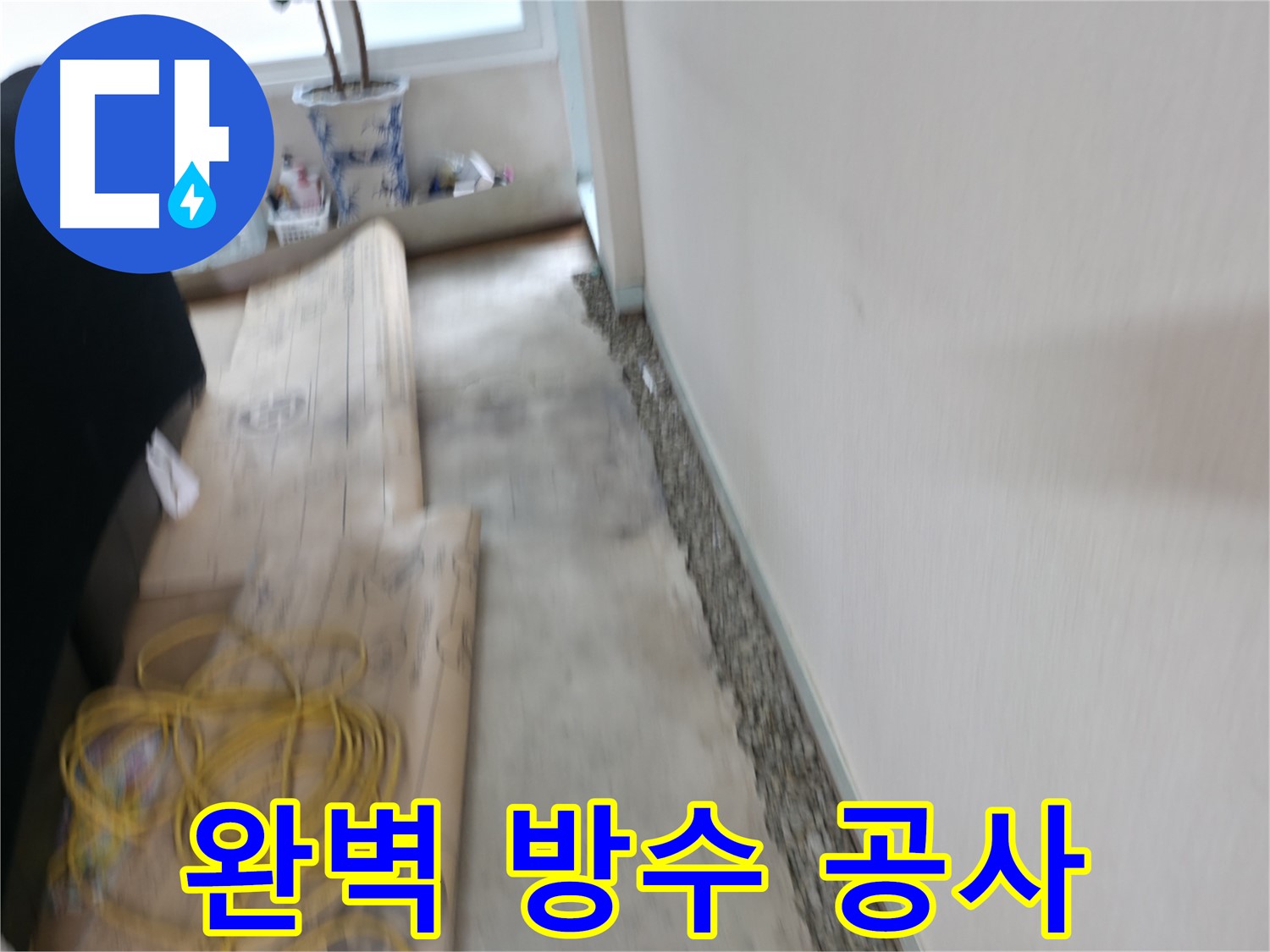 서초구 서초2동 벽 누수 해결 - 벽 타고 흐르는 물, 이제 뽀송하게!
