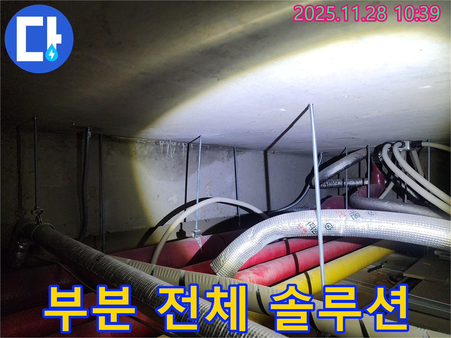 포천 신북면 금동리 누수 현장 - 부분 수리 vs 전체 교체, 고객님께 최적의 솔루션을 제시합니다.