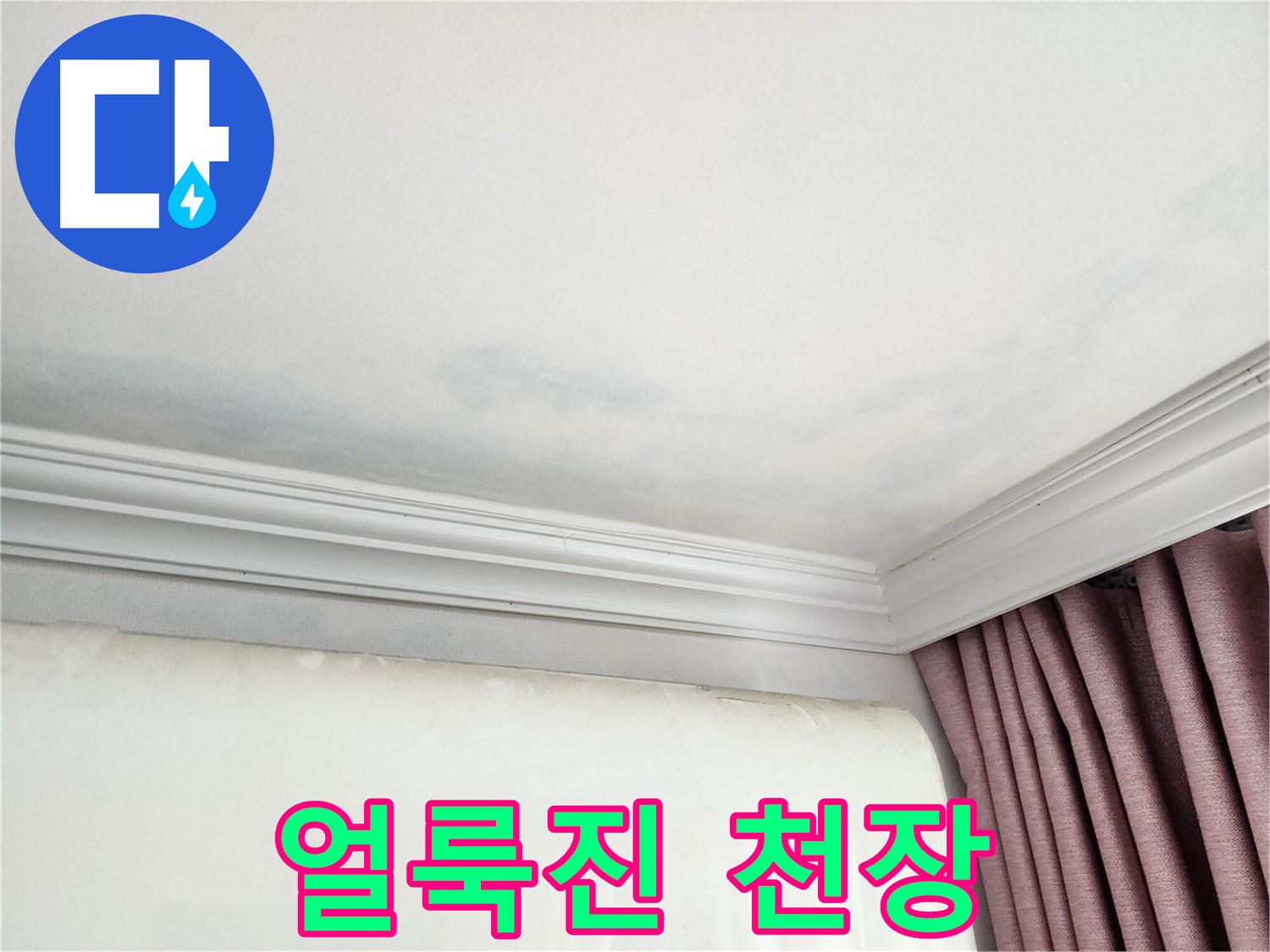 성남시 중원구 상대원동 아파트 천장 얼룩 - 누수 의심 및 정밀 진단