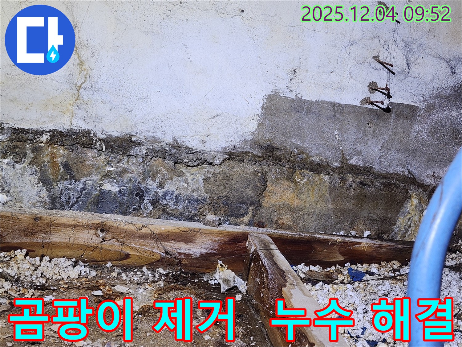 마장동 누수 - 누수 해결과 함께 곰팡이 제거까지