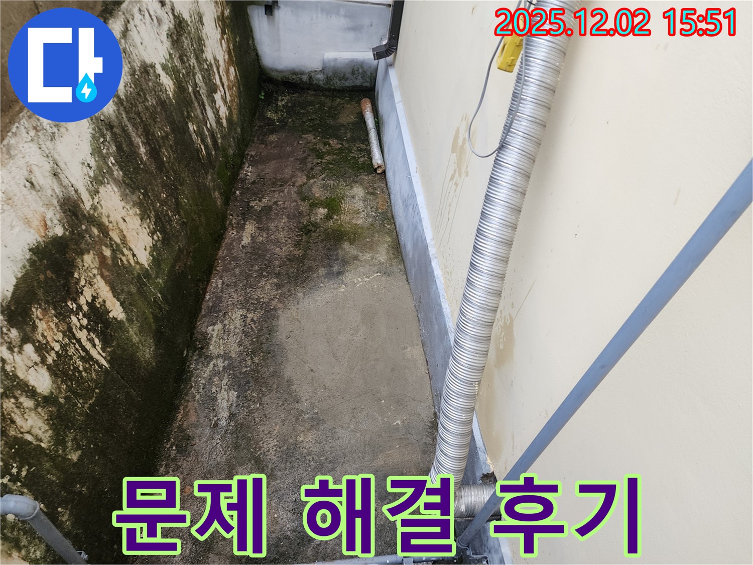 포천시 일동면 곰팡이 제거 - 습기, 냄새, 벽 갈라짐 문제 해결로 쾌적한 환경!