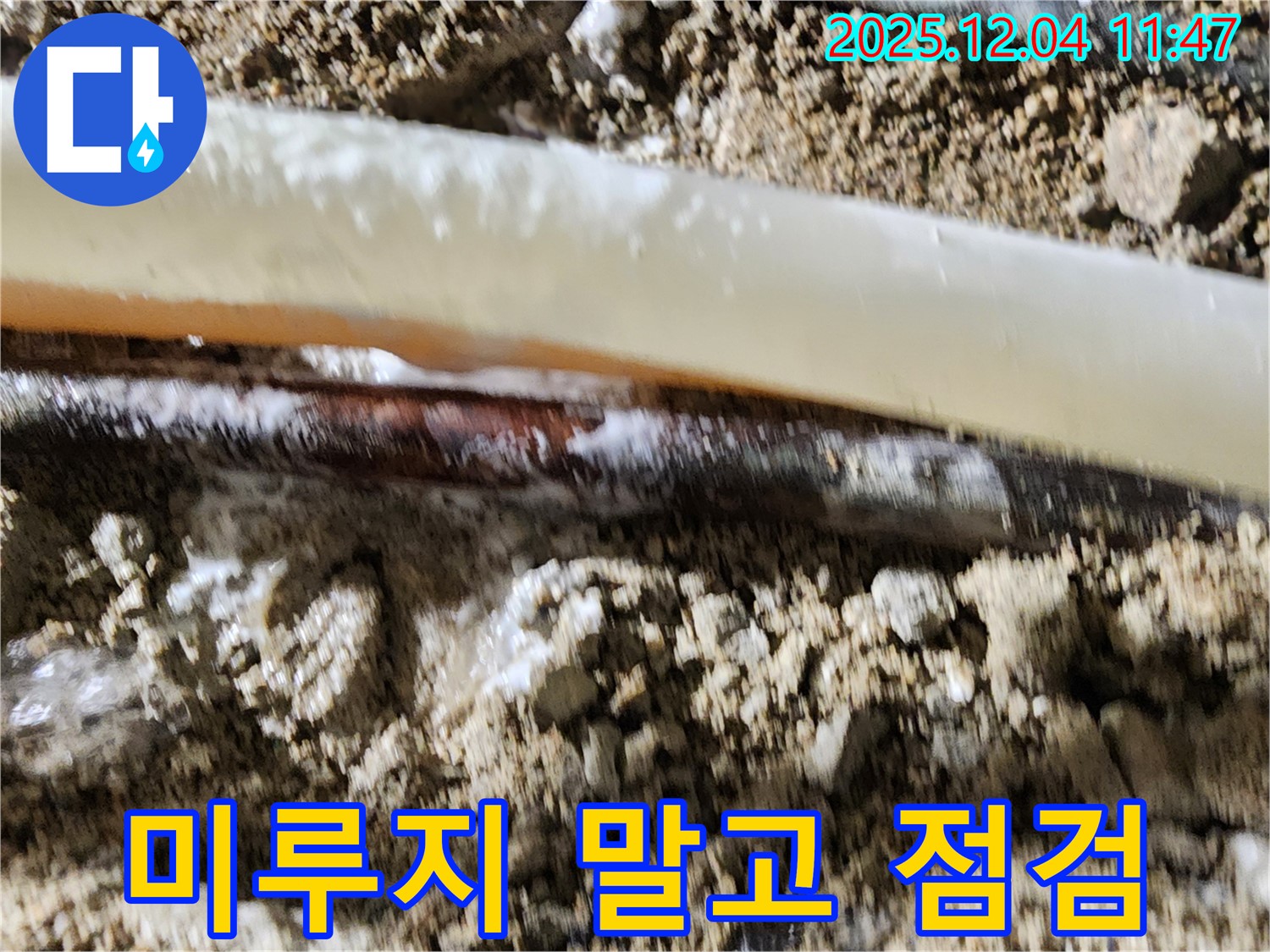 포천시 일동면 기산리 누수 현장 - 누수, 미루지 말고 빠른 점검이 중요합니다.