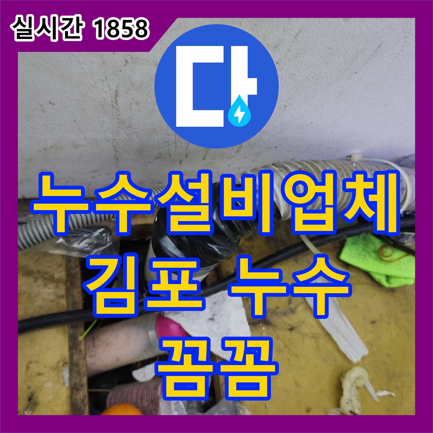 [누수설비업체] 김포 꼼꼼한 누수탐지도봉구