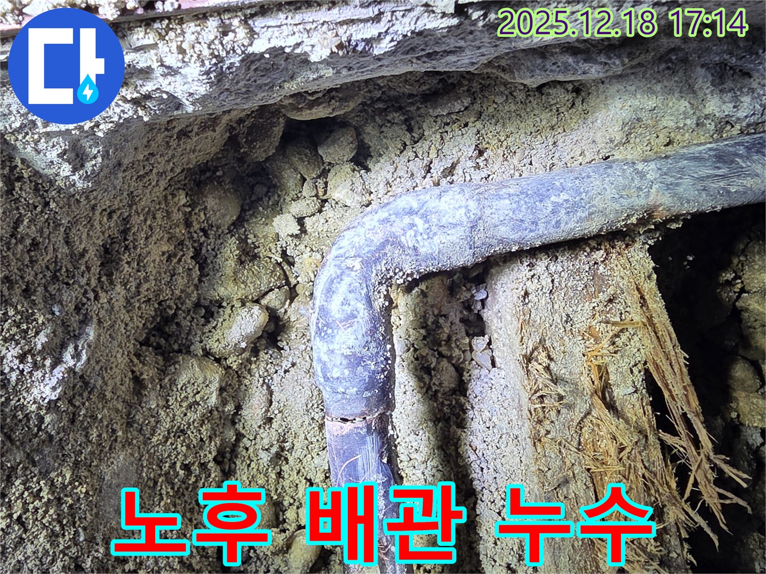 시흥 신천동에서 발생한 노후 배관 누수 - 꼼꼼한 누수탐지로 문제 해결