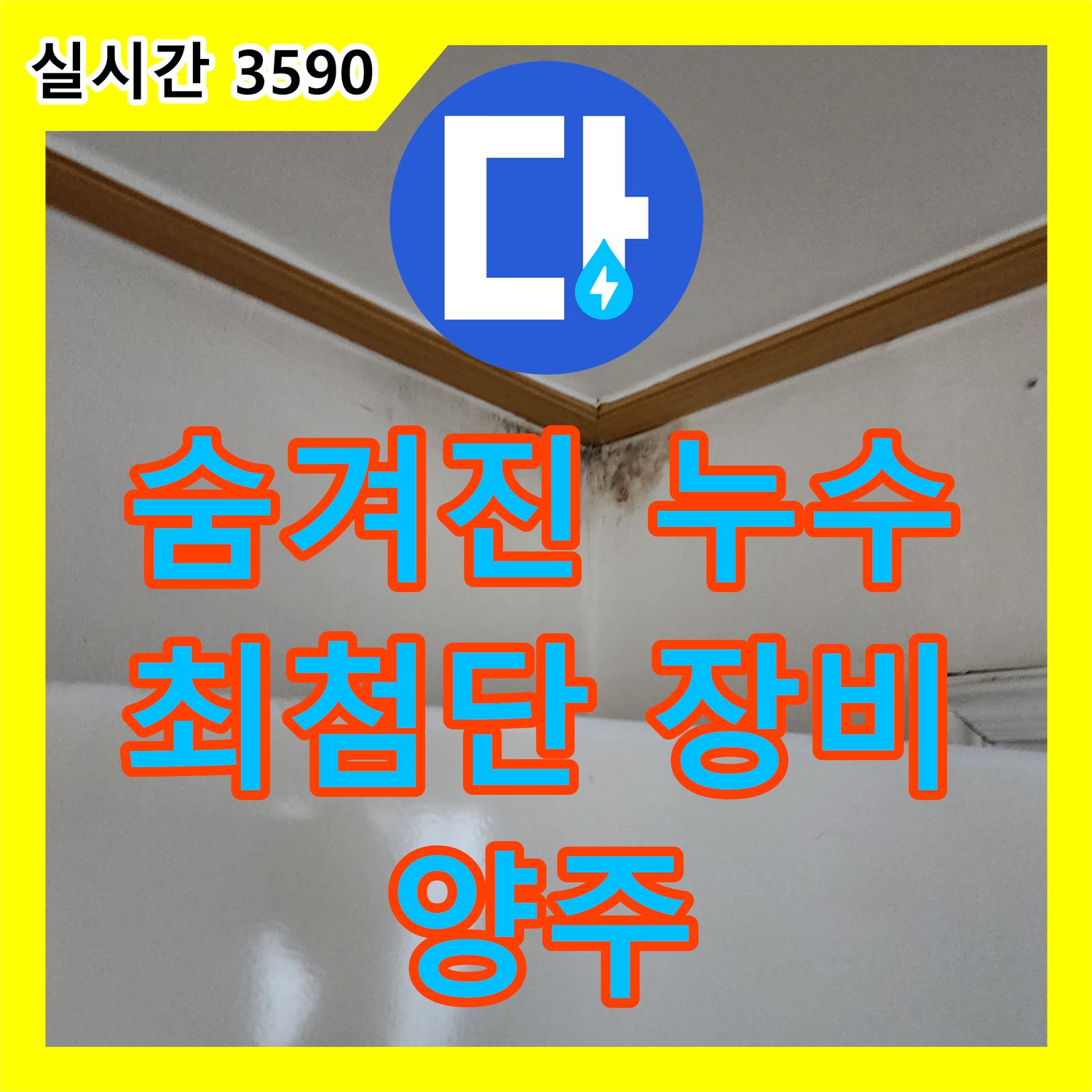 양주 누수탐지전문가, 최첨단 장비로 찾아내는 숨겨진 1% 누수