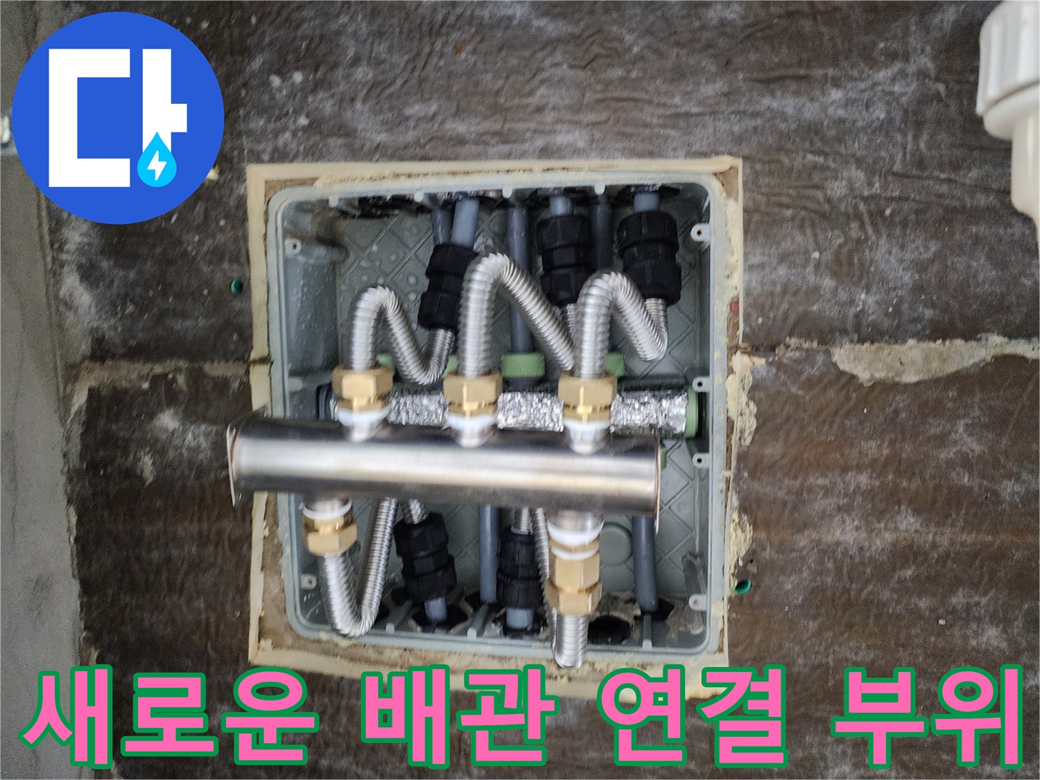 정밀하게-시공된-스테인리스-분배기-및-배관