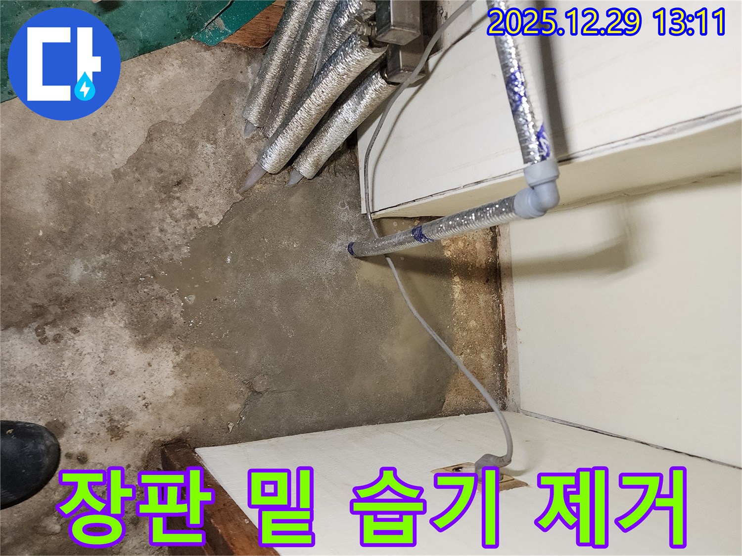 노원구 누수 - 젖은 장판 밑 누수, 습기 제거 및 곰팡이 방지로 쾌적한 환경 조성!
