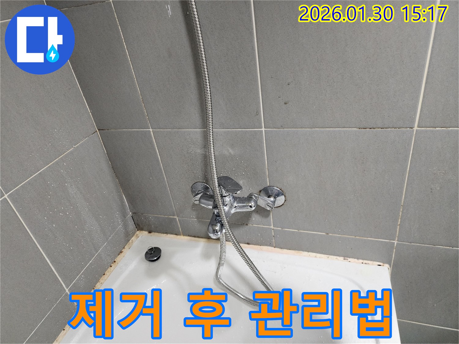 곰팡이 제거 후 관리 - 깨끗하게 유지
