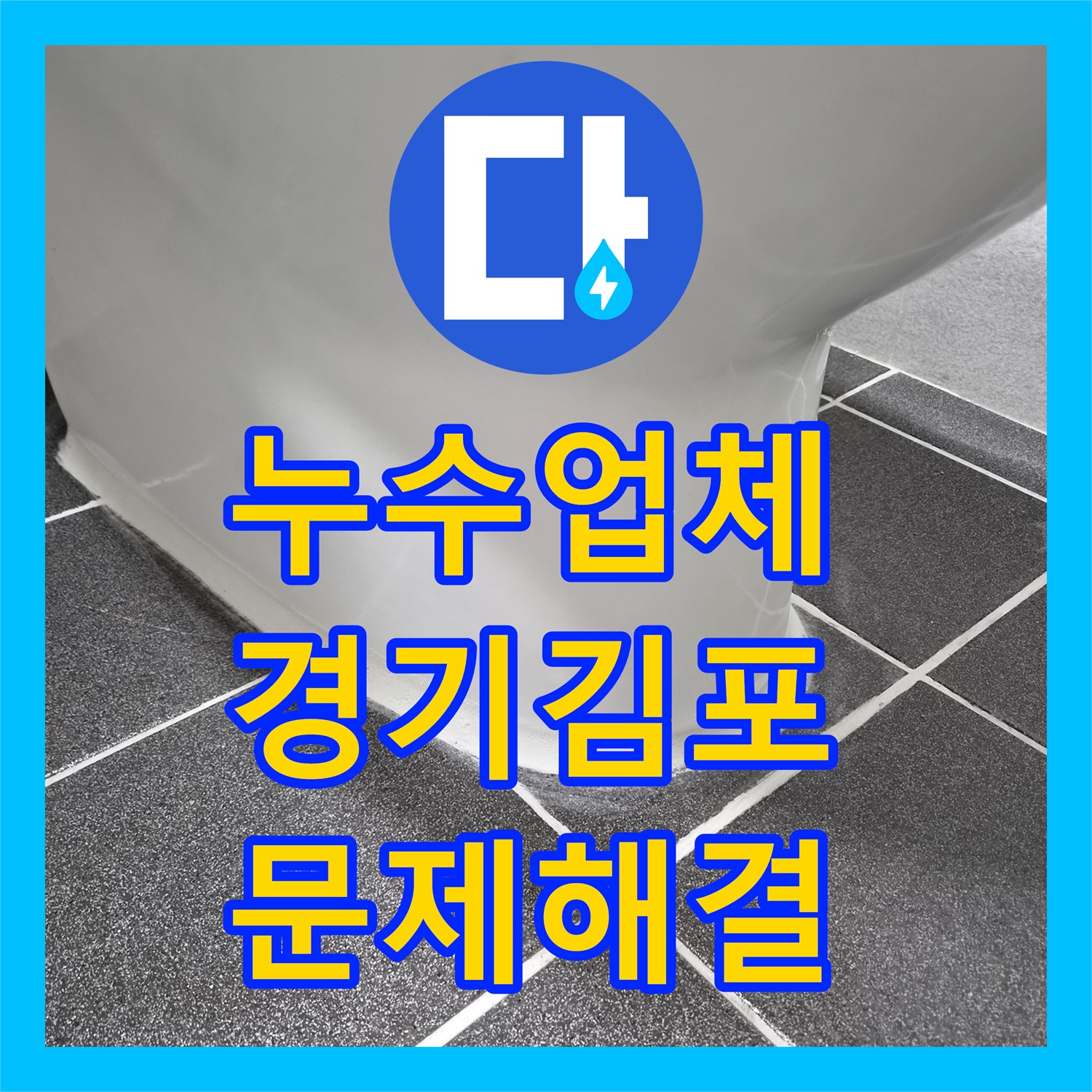 누수업체, 변기에서 발생하는 역류 및 누수 문제를 정확하게 탐지하고 수선 공사를 진행하는 과정, 김포시
