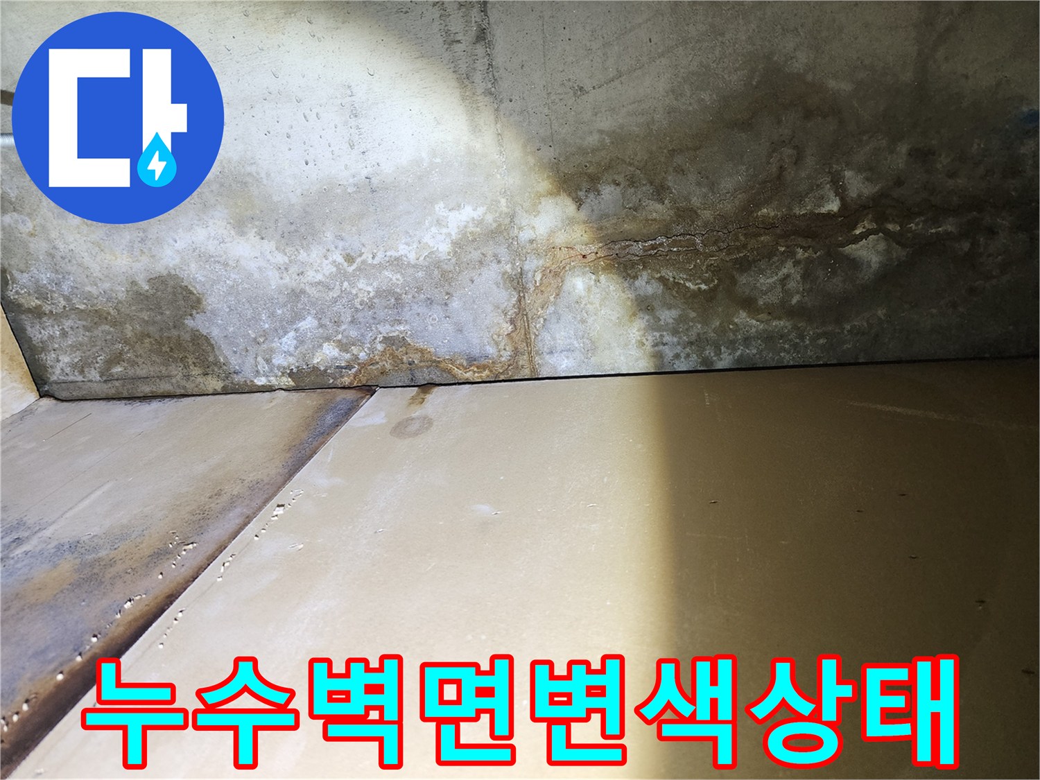 습기로-얼룩진-천장과-벽의-경계