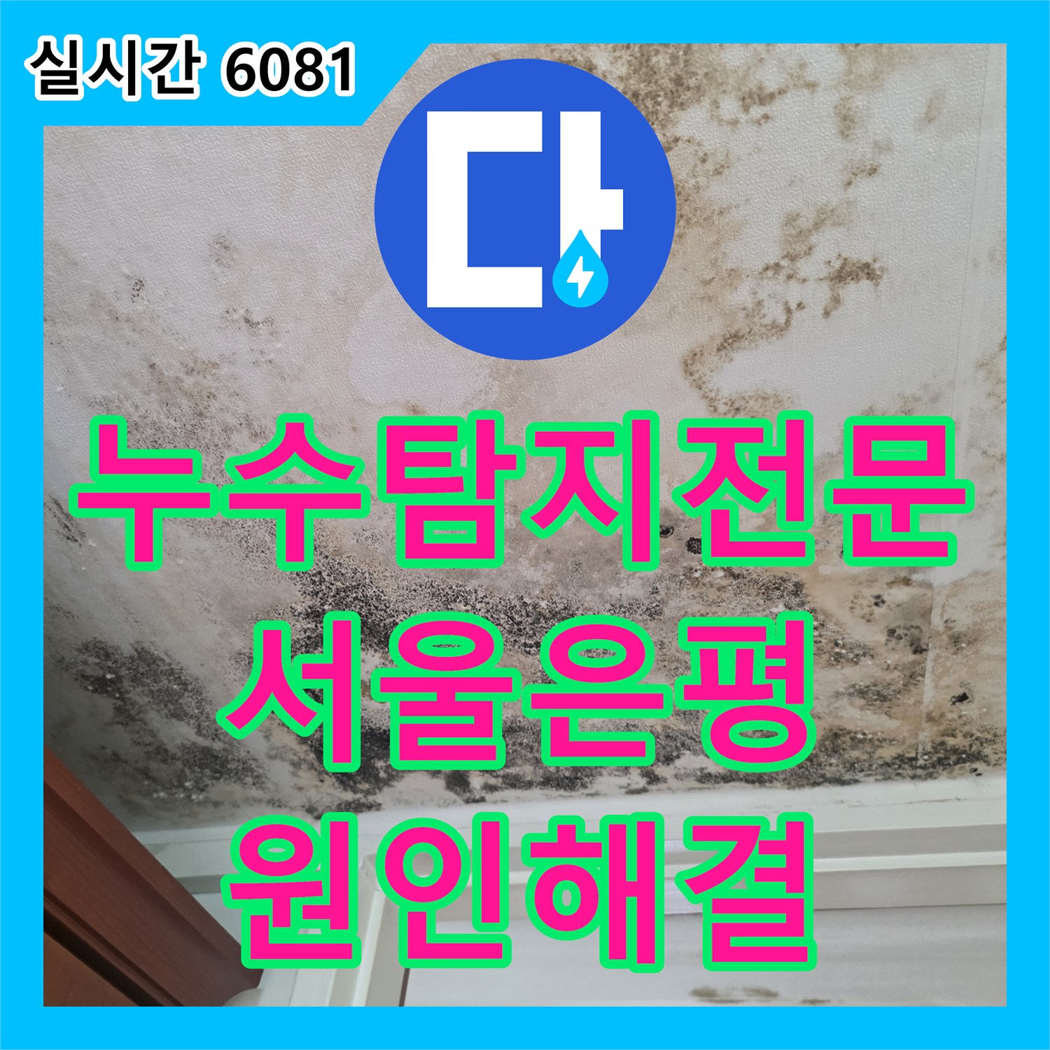 누수탐지전문 천장 누수의 원인인 노후 분배기를 정밀 진단하여 교체한 서울 은평구 작업기