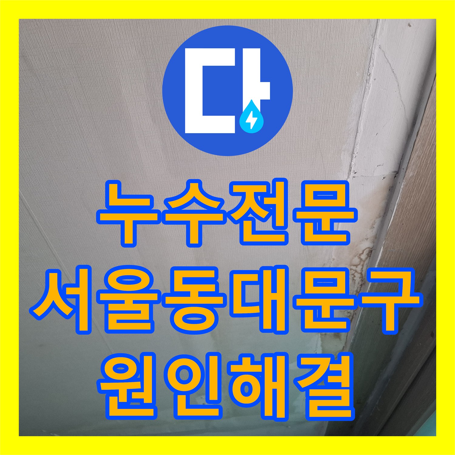 누수전문 아랫집 방과 화장실 천장 물샘 현상을 정밀 진단으로 해결한 서울 동대문구 후기