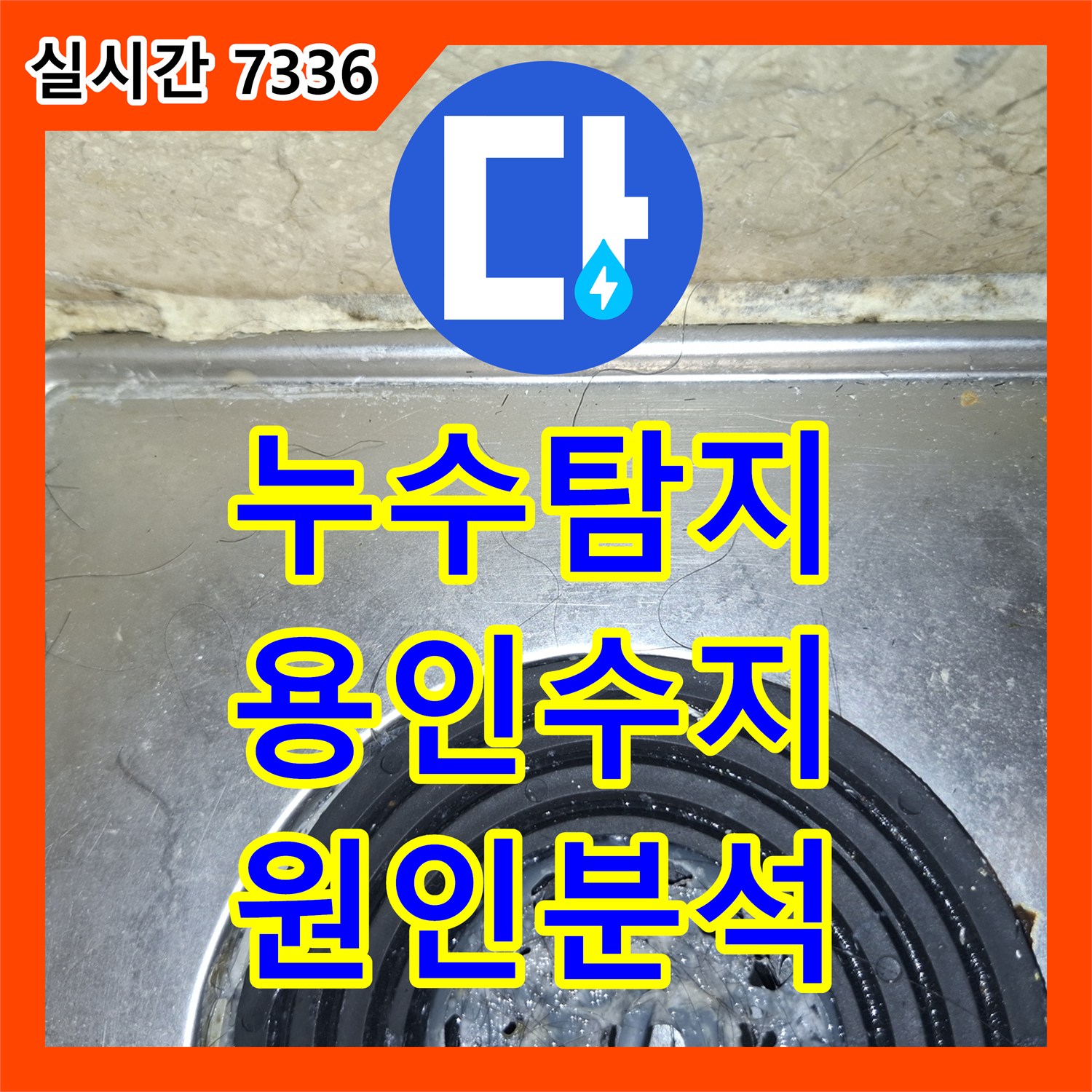 누수탐지 도배 마무리 단계에서 발견된 걸레받이 곰팡이 원인을 정밀 진단한 용인시 수지구 사례