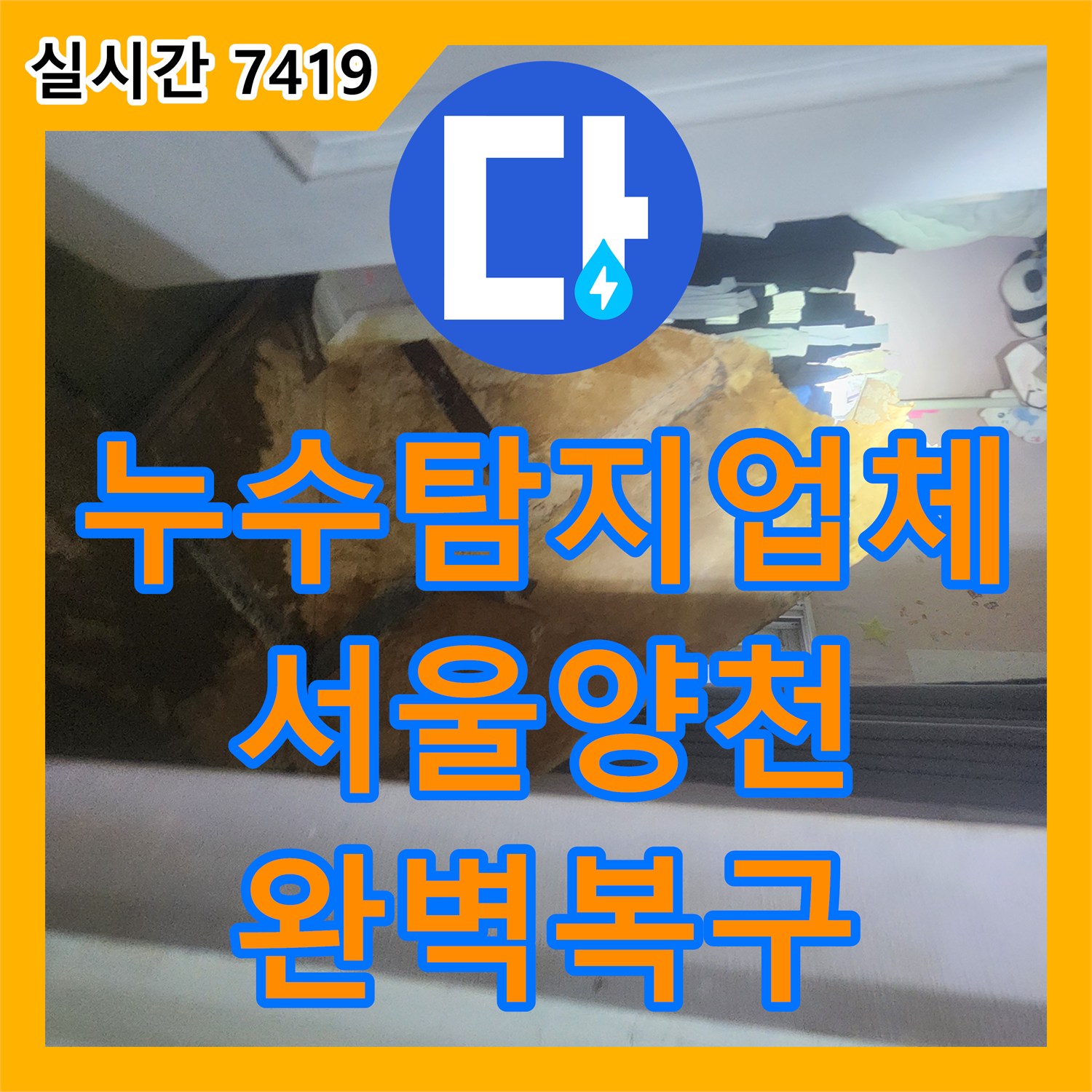 누수탐지업체 타 업체 실패 사례를 정밀 진단과 배관 교체로 해결한 서울 양천구 공사
