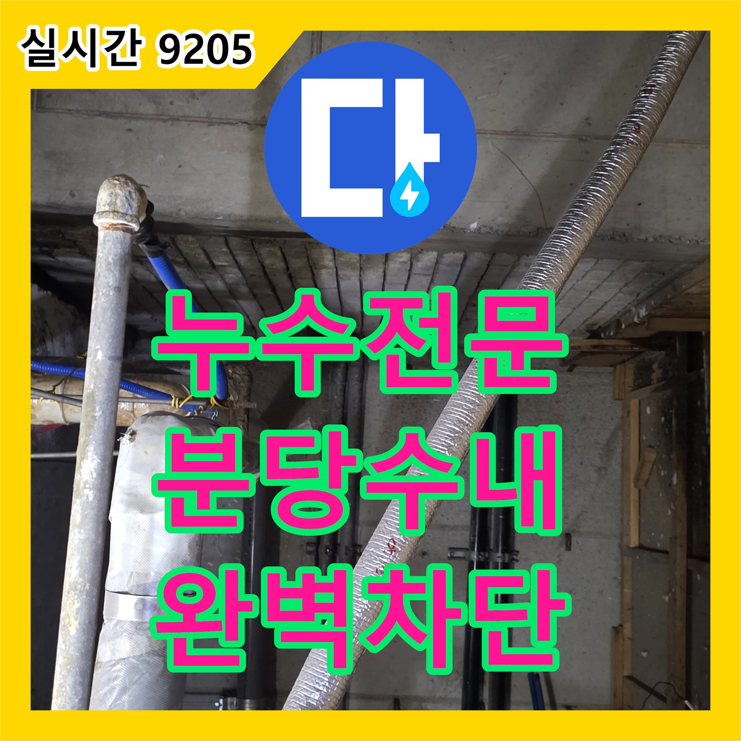 누수전문 정밀 진단으로 상가 주방 배관 및 방수층 문제를 해결한 성남시 분당구 수내동 사례