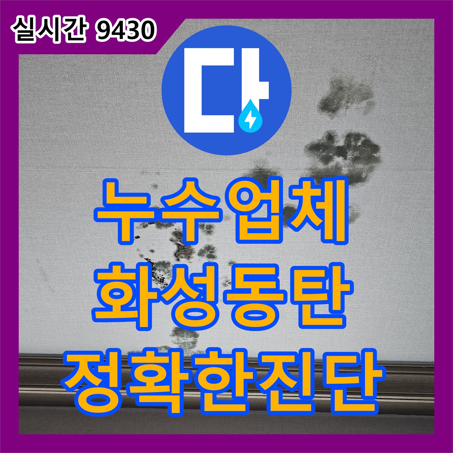 누수업체 상가주택 테라스 방수 결함으로 인한 2층 거실 천장 누수 정밀 진단 경기 화성시 동탄구