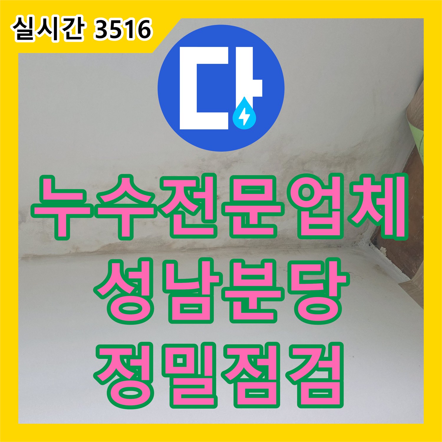 누수전문업체 베란다 도장면 박리와 천장 습기 원인을 파악하기 위한 정밀 점검 경기 성남시 분당구 정자동