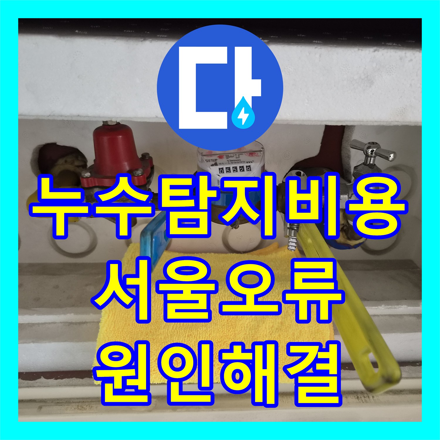 누수탐지비용 걱정 없는 정밀 진단으로 분배기 누수를 잡은 서울 구로구 오류동